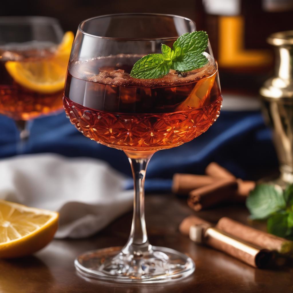 Sapphire Sazerac: A Timeless Elixir of Elegance